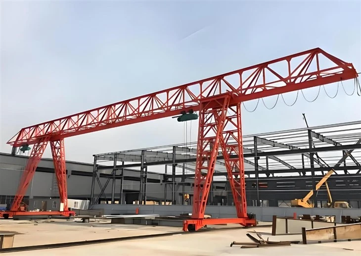Gantry Single Beam Truss Gantry Crane Electric Construction Competitive Price factory